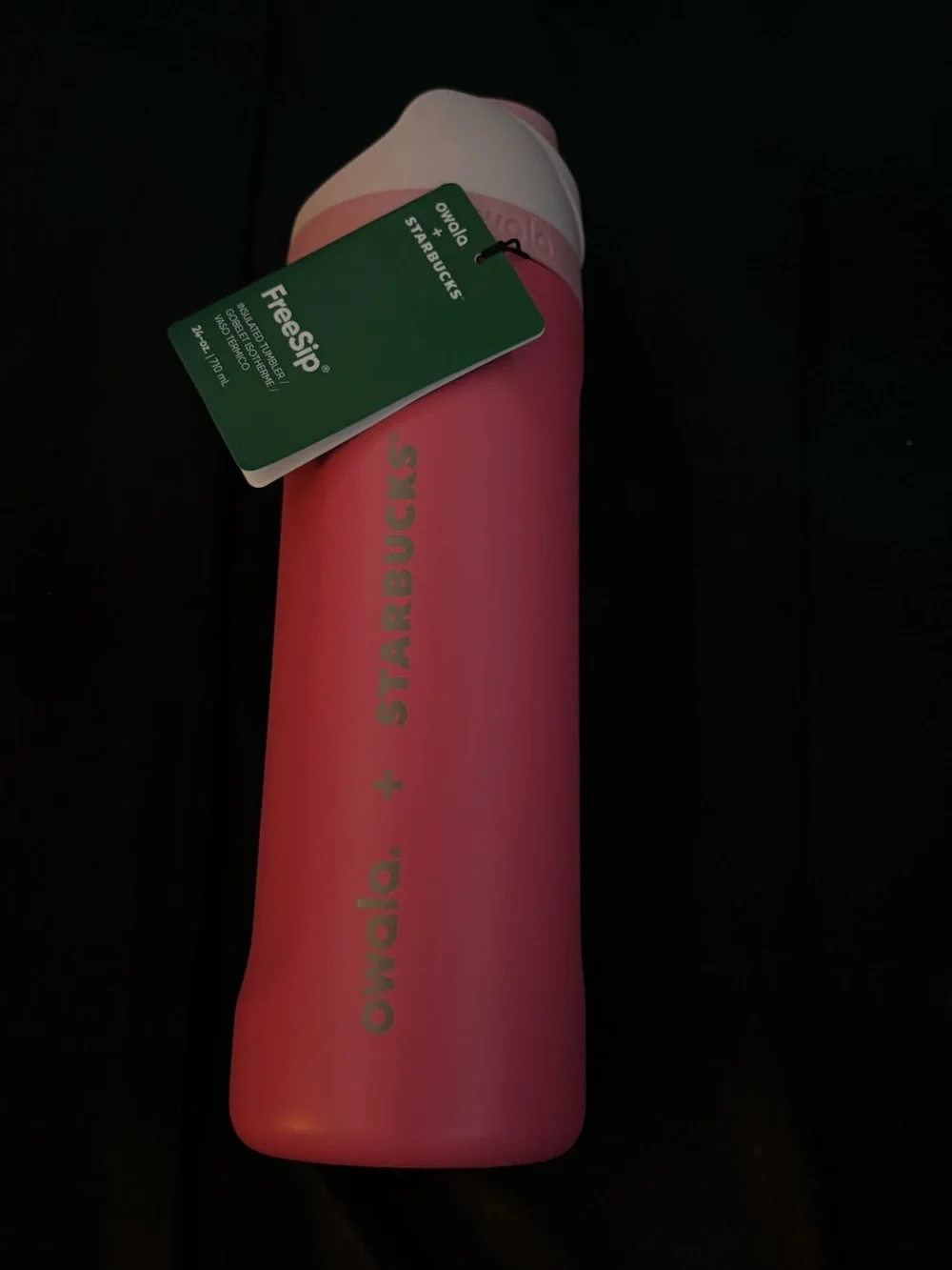 Starbucks Pink and Light Pink FreeSip Bottle